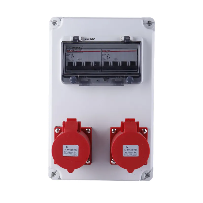 Industriële combinatie-stopcontactdoos