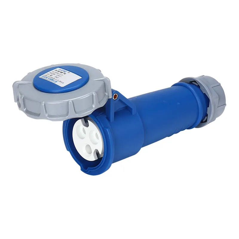Industriële contactdoos en connector