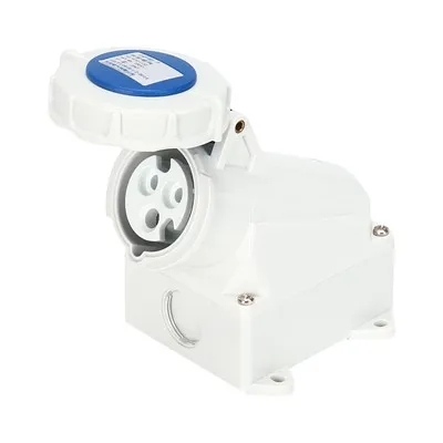 Industrieel stopcontact met 3 fasen