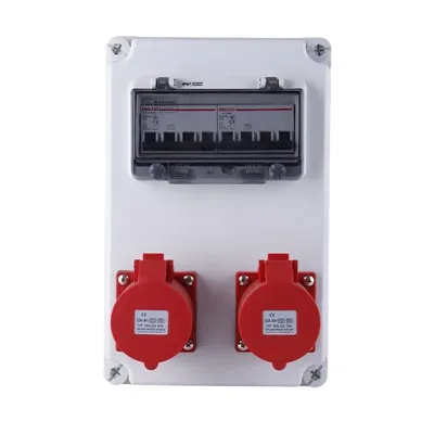 Industriële combinatie-stopcontactdoos