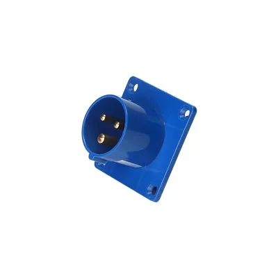 Schuine industriële plug